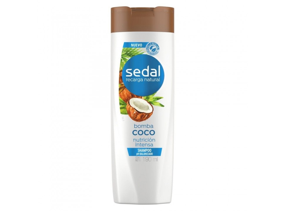 Shampoo Sedal Bomba Coco x 190Ml