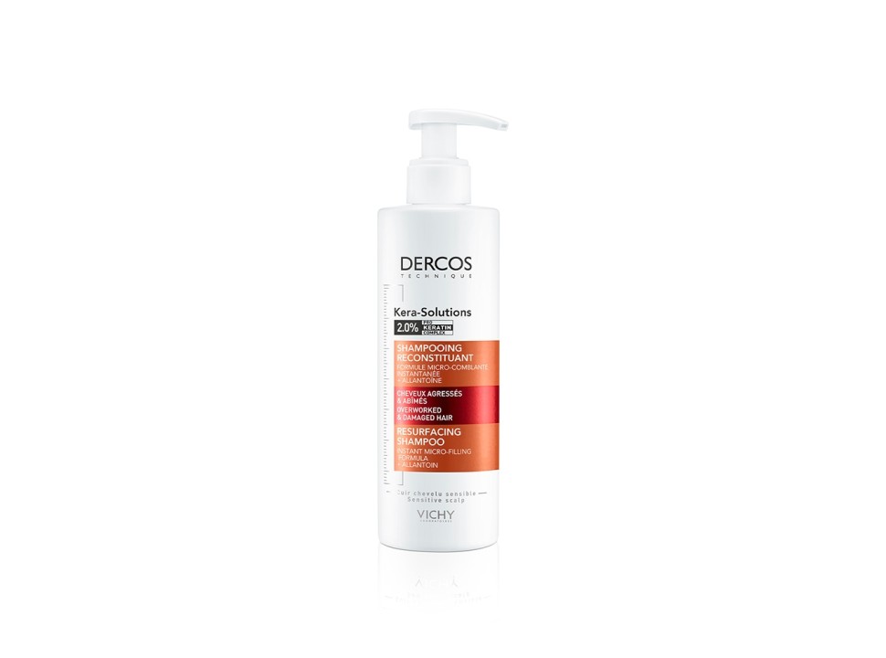 DERCOS Kera-Solutions Shampoo Rejuvenecedor 250ml