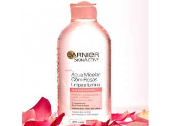 Agua Micelar de Rosas Garnier Skin Active x 400 ml