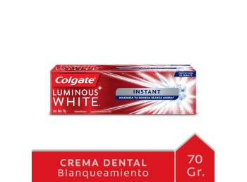 Pasta Dental Colgate Luminous White Instant x70gr